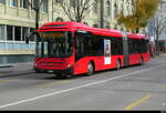 Bern Mobil - Volvo 7900 Hybrid Nr.873  BE 832873 unterwegs auf der Linie 10 in Bern am 14.11.2025