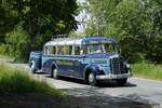 Oldtimer Mercedes O 3500 mit Kssbohrer-Aufbau Bj.