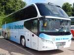 Neoplan Cityliner von SH Bus & Reisen GmbH Schwerin aus Deutschland im Stadthafen Sassnitz am 30.07.2016