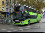 Flixbus - -Setra S 531 DT  DD.UM 1381 unterwegs in der Stadt Zrich am 26.10.2025
