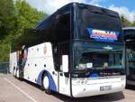 Van Hool T918 von Stewa aus Deutschland im Stadthafen Sassnitz am 14.05.2016