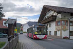 MAN Lion's City (KU-917BM) als Schienenersatzverkehr fr die Mittenwaldbahn in Reith bei Seefeld.