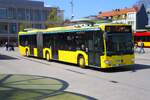 Stroh Bus Mercedes Benz Citaro 2 G am 14.04.26 in Hanau Freiheitsplatz