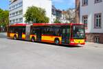 Brandneuer HSB Mercedes Benz Citaro 1 Facelift G Wagen 95 am 14.04.26 in Hanau Freiheitsplatz
