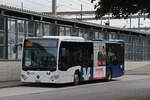 AVA Mercedes Citaro, auf der Linie 603, wartet am 09.05.2025 an der Haltestelle beim Bahnhof Rothrist.
