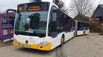 Z-VZ 144 RVW-9011 (Mercedes-Benz Citaro 2 G), am 01.02.2018 in Langenbach, Wendestelle