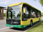 Mercedes eCitaro der Verkehrsgesellschaft Ludwigslust-Parchim mbH in Krakow am See am 29.04.2024