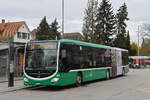 Mercedes Citaro 7012, auf der Linie 34,wartet am 01.11.2025 an der Endstation in Bottmingen.