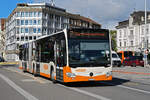 Mercedes Citaro 1155, auf der Linie 7, fhrt am 15.09.2025 zur Haltestelle beim Bahnhof Solothurn.