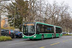 Mercedes Citaro 7045, auf der Tramersatz Linie 8, f�hrt am 12.01.2026 durch die Bundesstrasse.