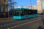 Transdev Mercedes Benz Citaro K Wagen 4220 am 24.01.26 in Frankfurt am Main
