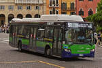 Scania Citywide, von atv, auf seiner Linie in Verona unterwegs. 05.2025