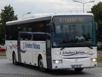 Irisbus Crossway von J. Schubert Reisen aus Deutschland in Rostock am 27.08.2015
