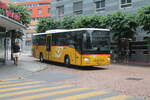 Postauto/PU tpm GR 108 012/PAG-ID: 11308 (Setra S415H) am 14.6.2025 in Bellinzona, Via Pellandini