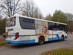 Setra 412 UL der VVR in Stralsund am 29.10.2014