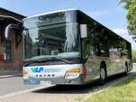 Setra 415 NF der Verkehrsgesellschaft Ludwigslust-Parchim mbH in Plau am See am 22.05.2024  