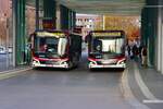 BSVG MAN Lions City Wagen 2013 und 2121 am 13.11.25 in Braunschweig Hauptbahnhof