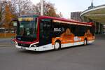 BSVG MAN Lions City Wagen 2014 am 13.11.25 in Braunschweig Hauptbahnhof