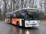 Iveco Crossway der MVVG in Alt Schwerin am 02.02.2024