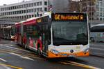 Mainzer Mobilit�t Mercedes Benz Citaro 2 G Wagen 968 am 16.02.26 in Mainz Hauptbahnhof