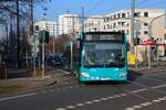 ICB Mercedes Benz Citaro 2 G Wagen 434 am 24.01.26 auf der Linie 80 in Frankfurt am Main