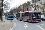 Spree-Nei�e-Bus  ZI-HV 2601  Leerfahrt    WSW KOM 1780  W-SW 1780  Linie 622, Wuppertal Hbf    Wuppertal, Bf Oberbarmen  28.02.2026