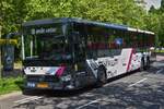 EW 1359, Mercedes Benz Intouro, von Emile Weber, im Bild festgehalten, in der Stadt Luxemburg am Straenrand.
