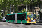 Mercedes Citro 7039, auf der Linie 48, fhrt am 03.05.2025 zur Haltestelle Schtzenhaus.