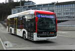 RVBW - Mercedes e Citaro Nr.68  AG 264444 beim der zufahrt zum Bahnhof Baden am 22.02.2026