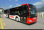 ARL - Mercedes Citaro  Nr.5   TI  338505 unterwegs auf der Linie 461 beim Bahnhof Lugano am 18.04.2026