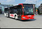 ARL - Mercedes Citaro  Nr.8  TI  76168 unterwegs auf der Linie 461 beim Bahnhof Lugano am 18.04.2026