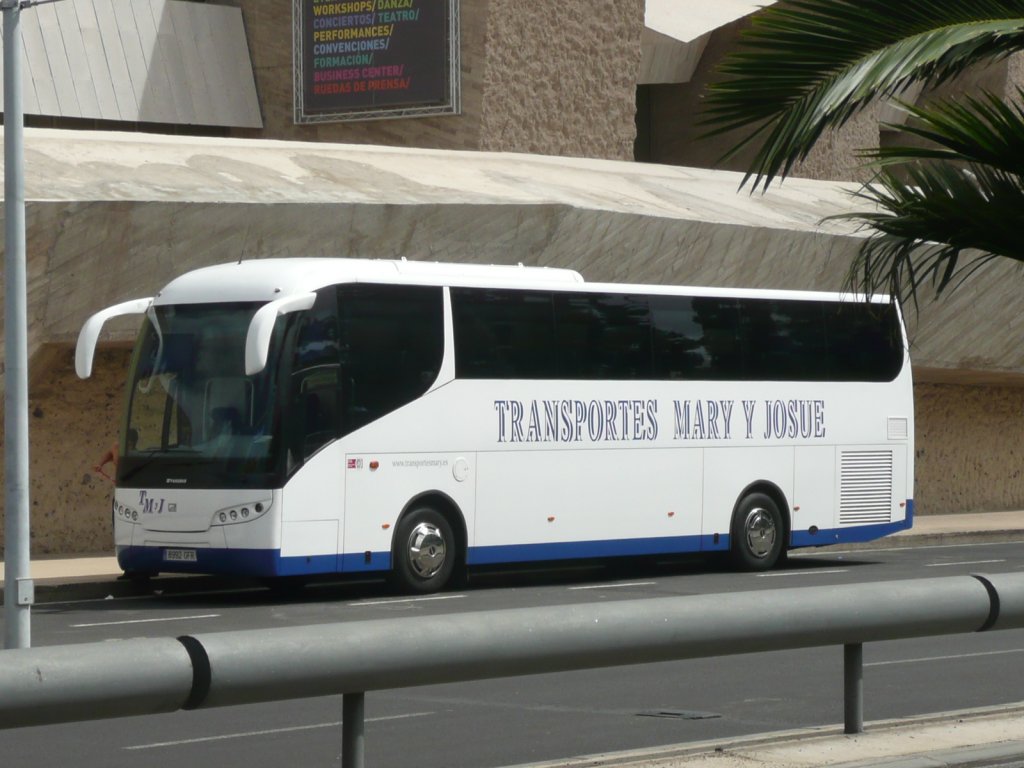 08.10.10,MAN-Farebus an der Playa de las Amricas/Teneriffa.