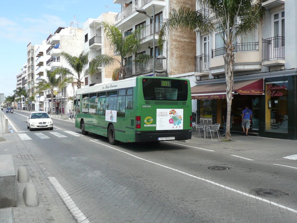 29.05.10,SCANIA carsa in Arrecife auf Lanzarote.