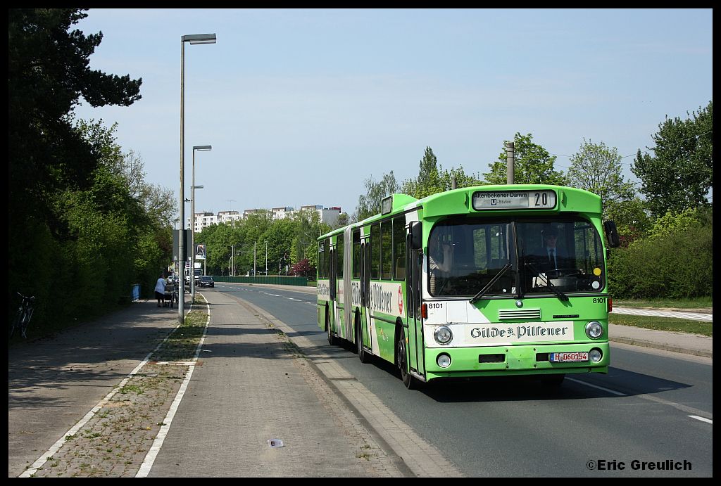 8101 am 01.05.2012 auf seiner ersten Fahrt im Verein der stra in Laatzen.