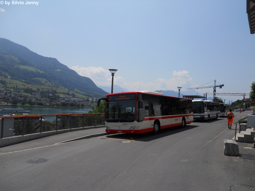 AAGS Nr. 29 am 5.7.2011 beim Bhf. Kssnacht am Rigi.