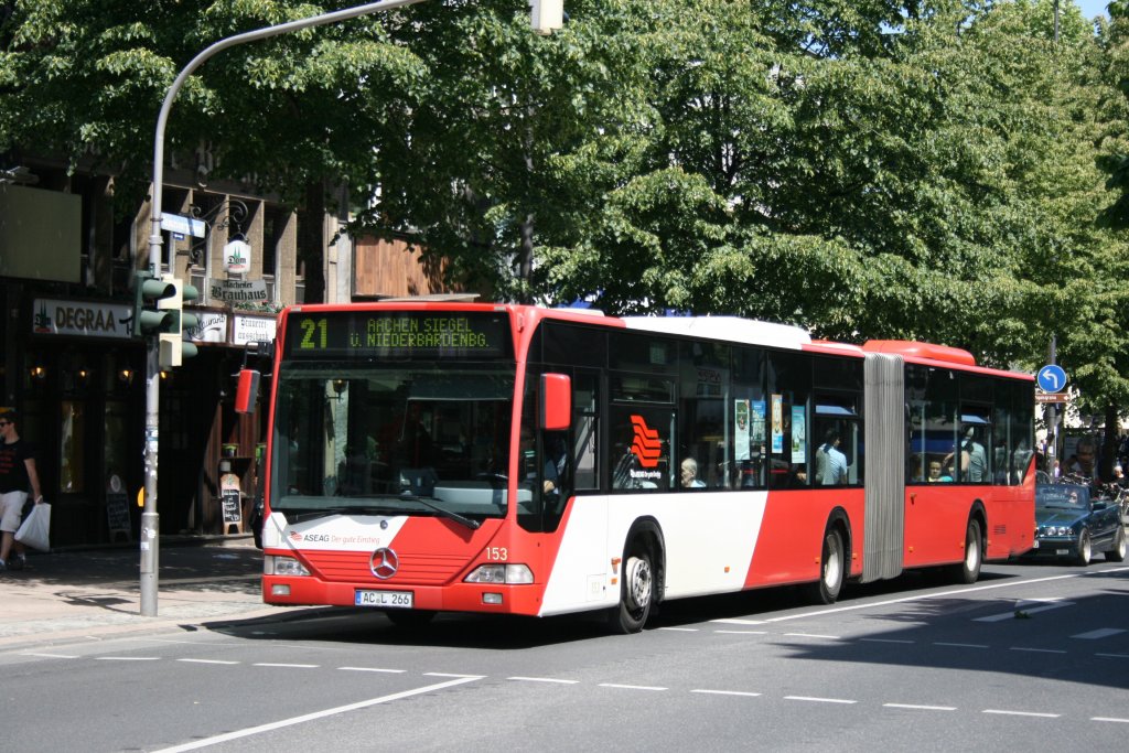 ASEAG 153 (AC L 266).
Aachen Theaterplatz, 4.6.2010.