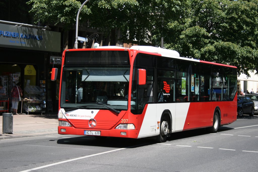 ASEAG 207 (AC L 638).
Aachen Theaterplatz, 4.6.2010.