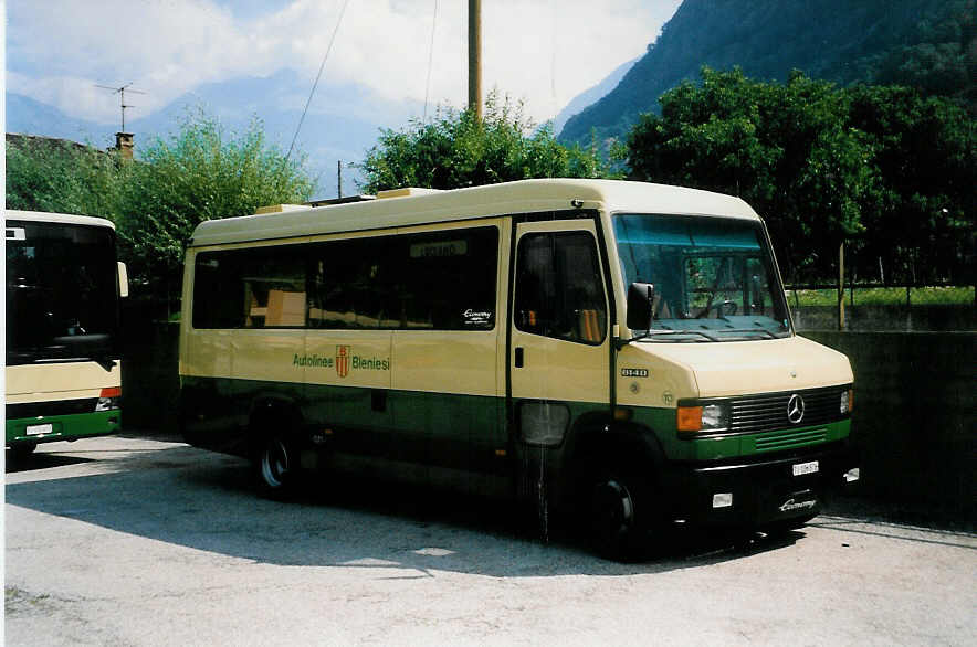 Aus dem Archiv: ABI Biasca - Nr. 10/TI 106'876 - Mercedes/Auwrter am 13. Juli 1998 in Biasca, Garage 