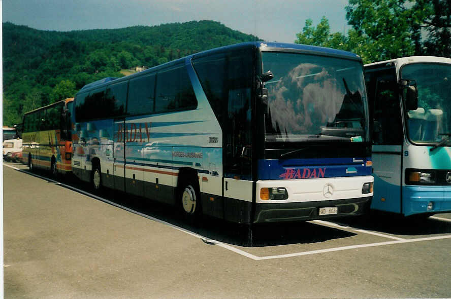 Aus dem Archiv: Badan, Morges - VD 603 - Mercedes am 31. Mai 1997 in Thun, Seestrasse