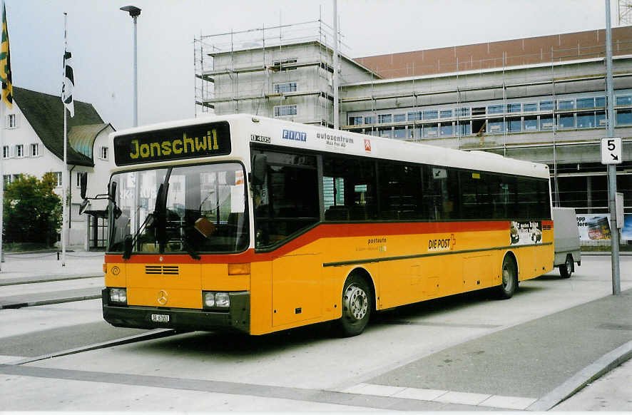 Aus dem Archiv: Buner&Schmidt, Jonschwil SG 67'653 Mercedes O 405 am 8. Oktober 1998 Wil, Bahnhof
