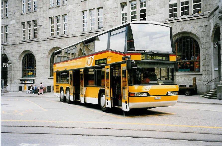 Aus dem Archiv: Casutt, Gossau SG 250'502 Neoplan am 19. Juli 1999 St. Gallen, Bahnhof