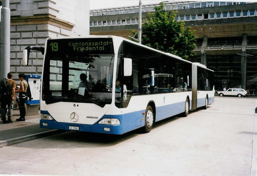 Aus dem Archiv: Heggli, Kriens (VBL) Nr. 712/LU 15'502 Mercedes Citaro am 13. Juli 1999 Luzern, Bahnhof