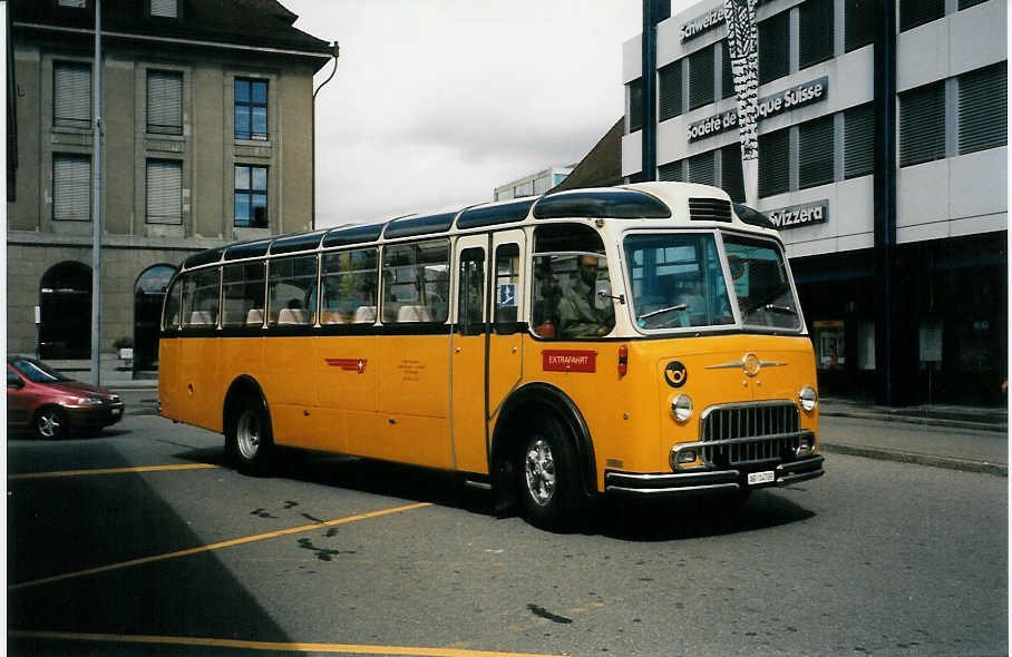 Aus dem Archiv: Lambach, Rieden AG 14'703 FBW/FHS (ex P 24'079) am 5. September 1998 Aarau, Bahnhof