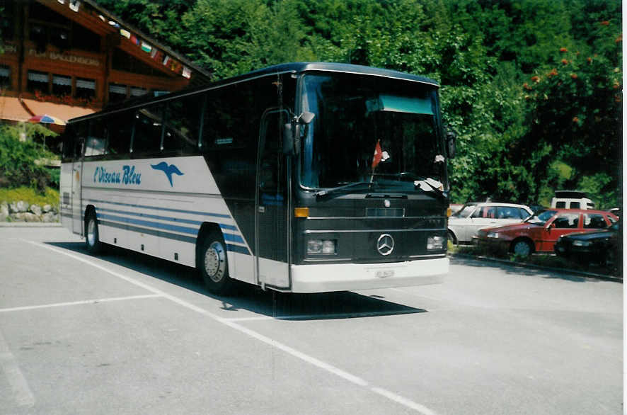 Aus dem Archiv: L'Oiseau Bleu, Sierre - VS 84'776 - Mercedes am 1. August 1996 in Brienz, Freilichtmuseum Ballenberg