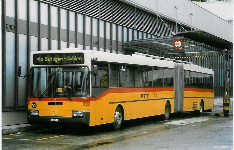 Aus dem Archiv: PTT Regie P 27'713 Mercedes O 405G am 3. Juni 1998 Bern, Postautostation