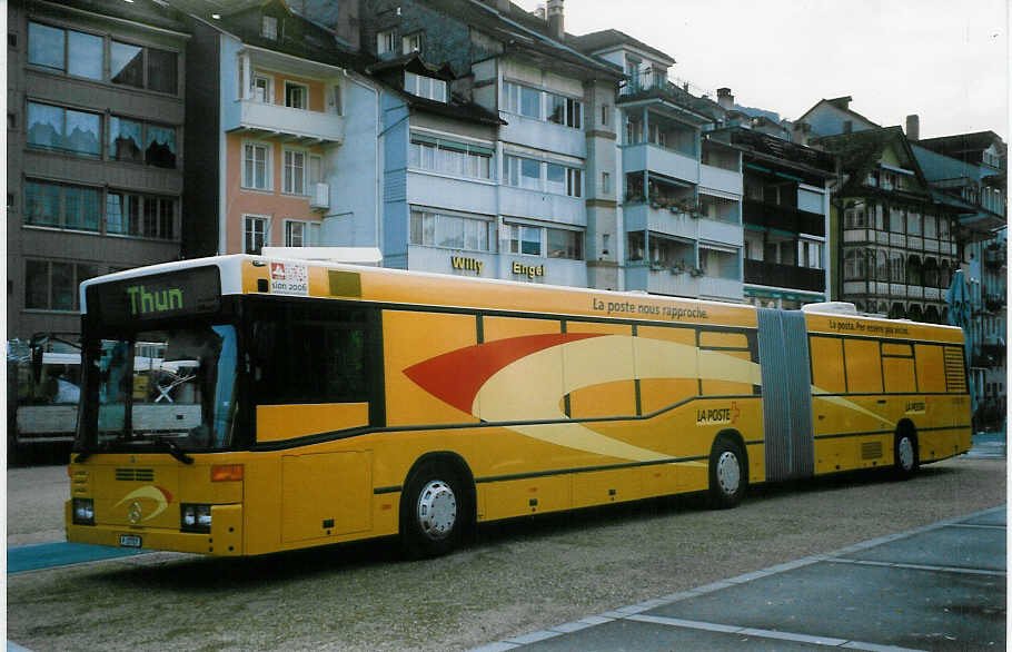 Aus dem Archiv: PTT Regie P 27'727 Mercedes O 405GN am 4. Juni 1998 Thun, Mhleplatz