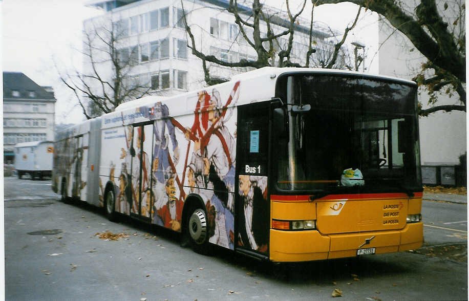 Aus dem Archiv: PTT Regie P 27'731 Volvo/Hess am 24. November 1998 Thun, Aarefeldplatz (150 Jahre Bundesstaat)