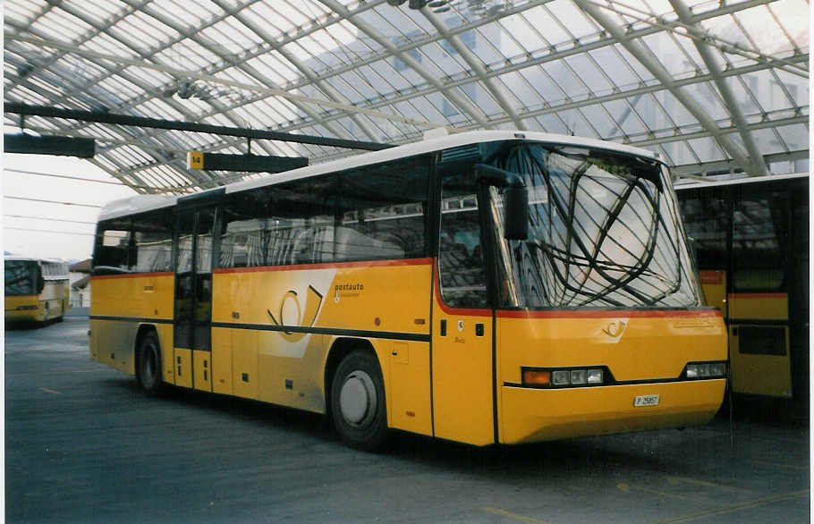 Aus dem Archiv: PTT Regie P 25'857 Neoplan am 1. Januar 1999 Chur, Postautostation