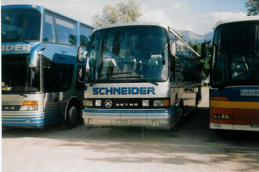 Aus dem Archiv: Schneider, Langendorf SO 21'950 Setra am 20. Juni 1997 Thun, Lachenwiese