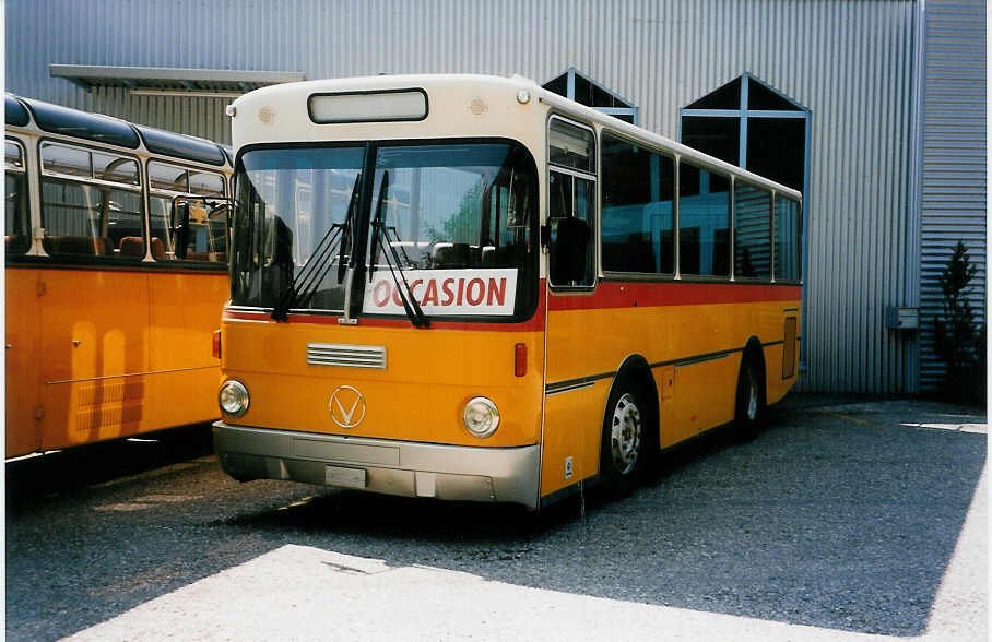 Aus dem Archiv: Spescha, Andiast Nr. 30 Vetter (ex Solèr+Fontana, Ilanz Nr. 14 + 9) am 5. Juli 1999 Biel, Bustrade
